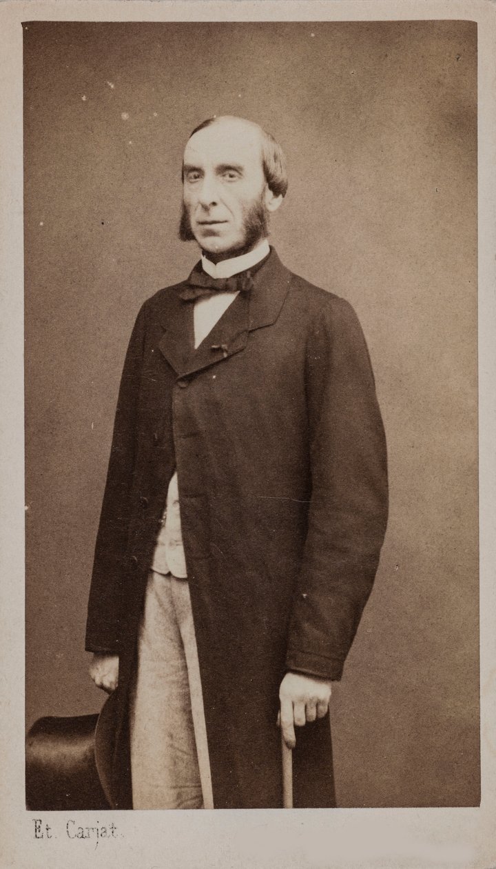 Retrato do Compositor Conde Nicolò Gabrielli 1814-1891, 1890. de Etienne Carjat