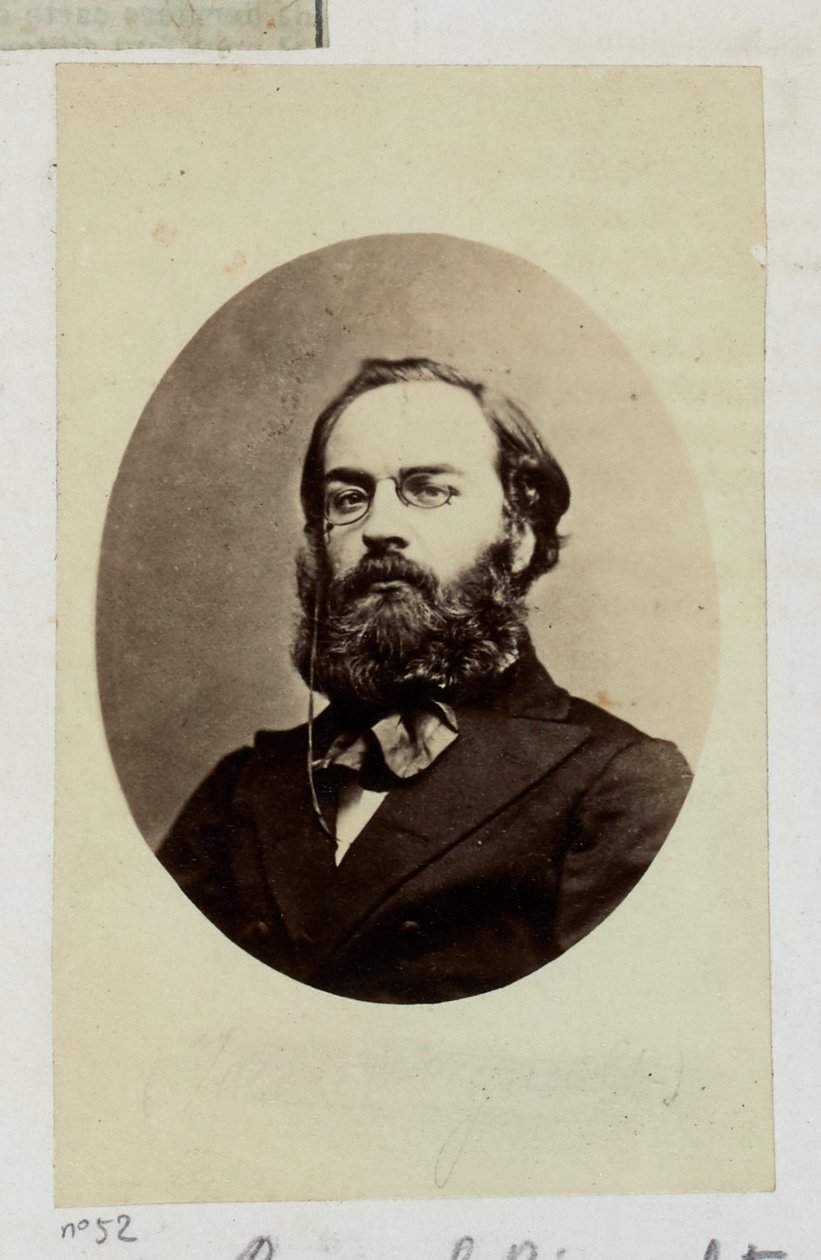 Rigault Raoul Adolf Georges (1846-1871). Jornalista e político, é nomeado para a prefeitura de polícia (20 de março de 1871), para a Comissão de Segurança Geral (29 de março de 1871). Nessa qualidade arroga-se o poder, reprimindo os seus adversários... de Etienne Carjat