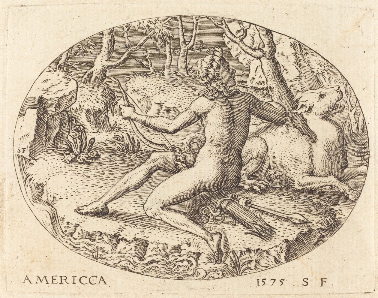 América de Etienne Delaune