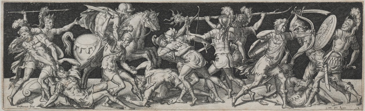 Combates e triunfos nº 10. de Etienne Delaune
