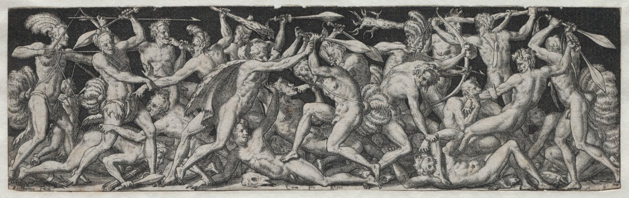 Combates e triunfos nº 7. de Etienne Delaune