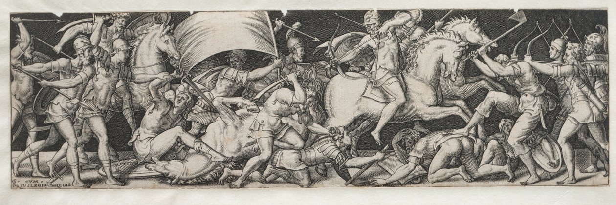 Combates e triunfos nº 9. de Etienne Delaune