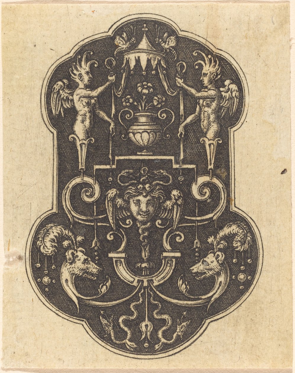 Chefe da Medusa de Etienne Delaune