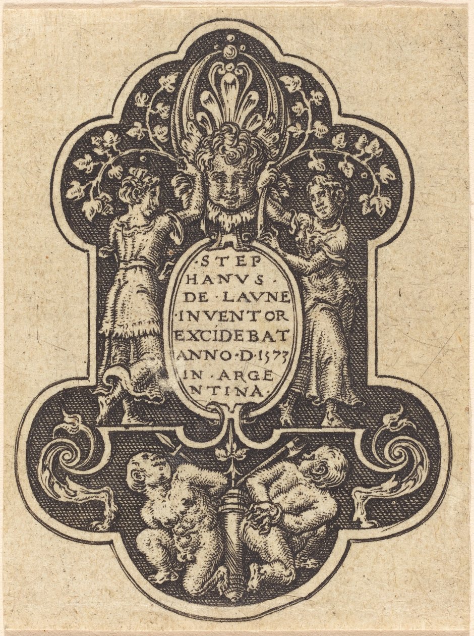 Folha de rosto de Etienne Delaune