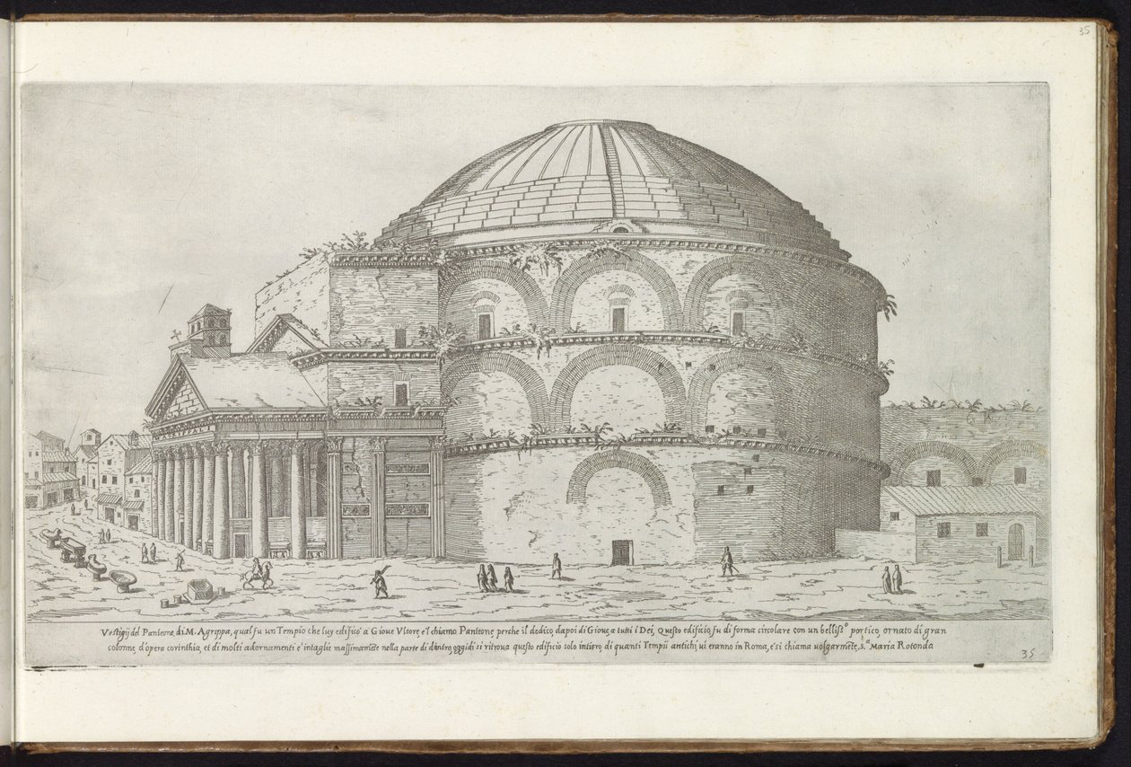 Pantheon te Roma
Bouwwerken uit de oudheid (título da série)
I vestigi dell