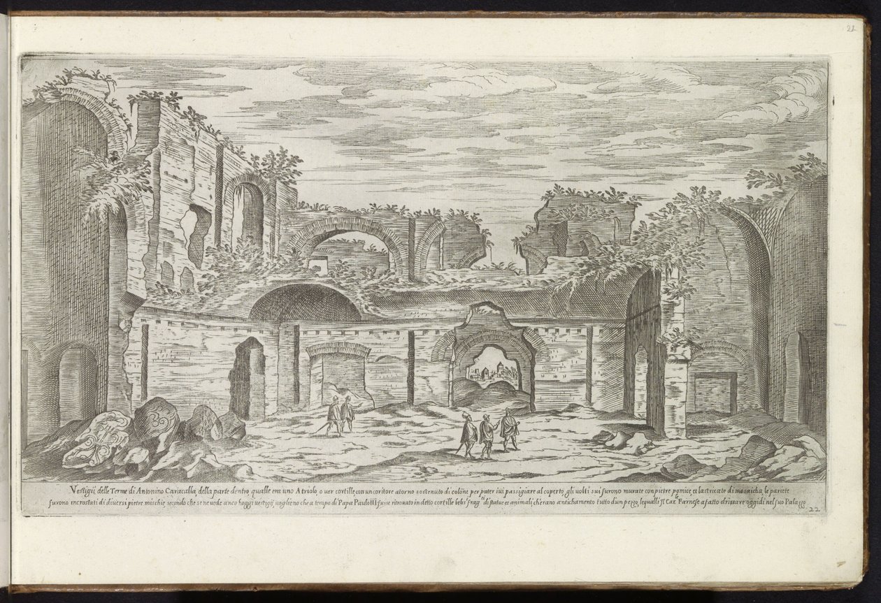 Ruïnes van de Thermen van Caracalla te Rome
Bouwwerken uit de oudheid (título da série)
I vestigi dell