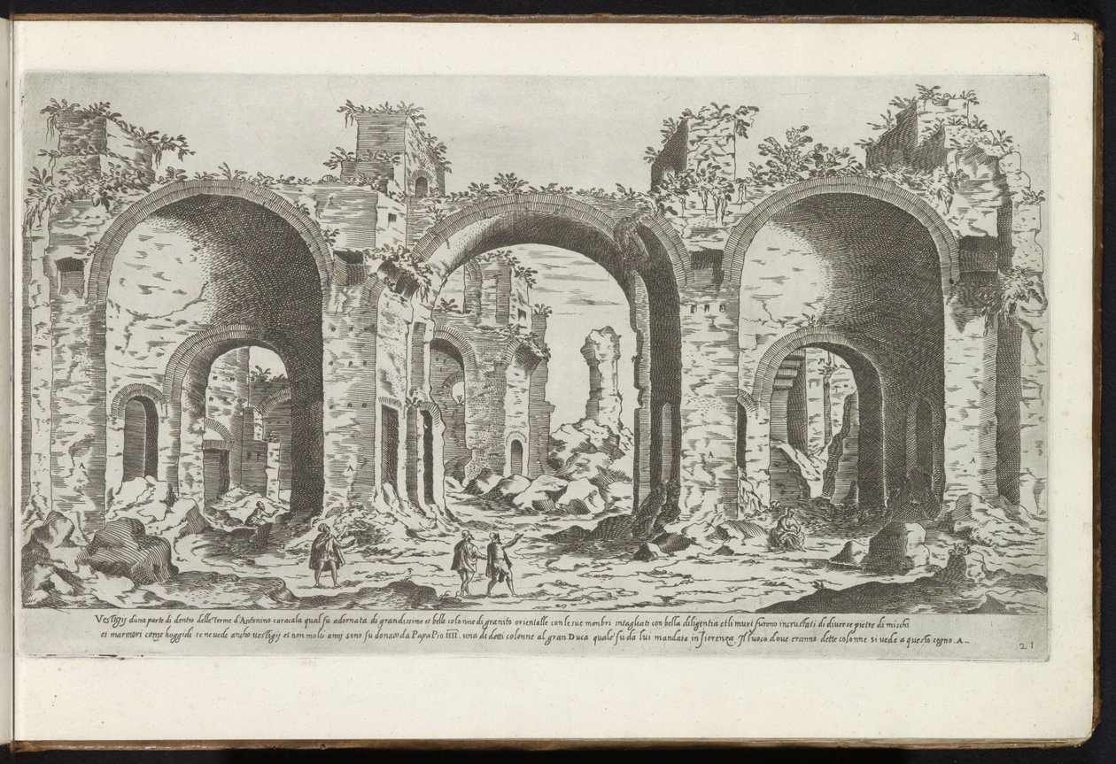 Ruïnes van de Thermen van Caracalla te Rome
Bouwwerken uit de oudheid (título da série)
I vestigi dell