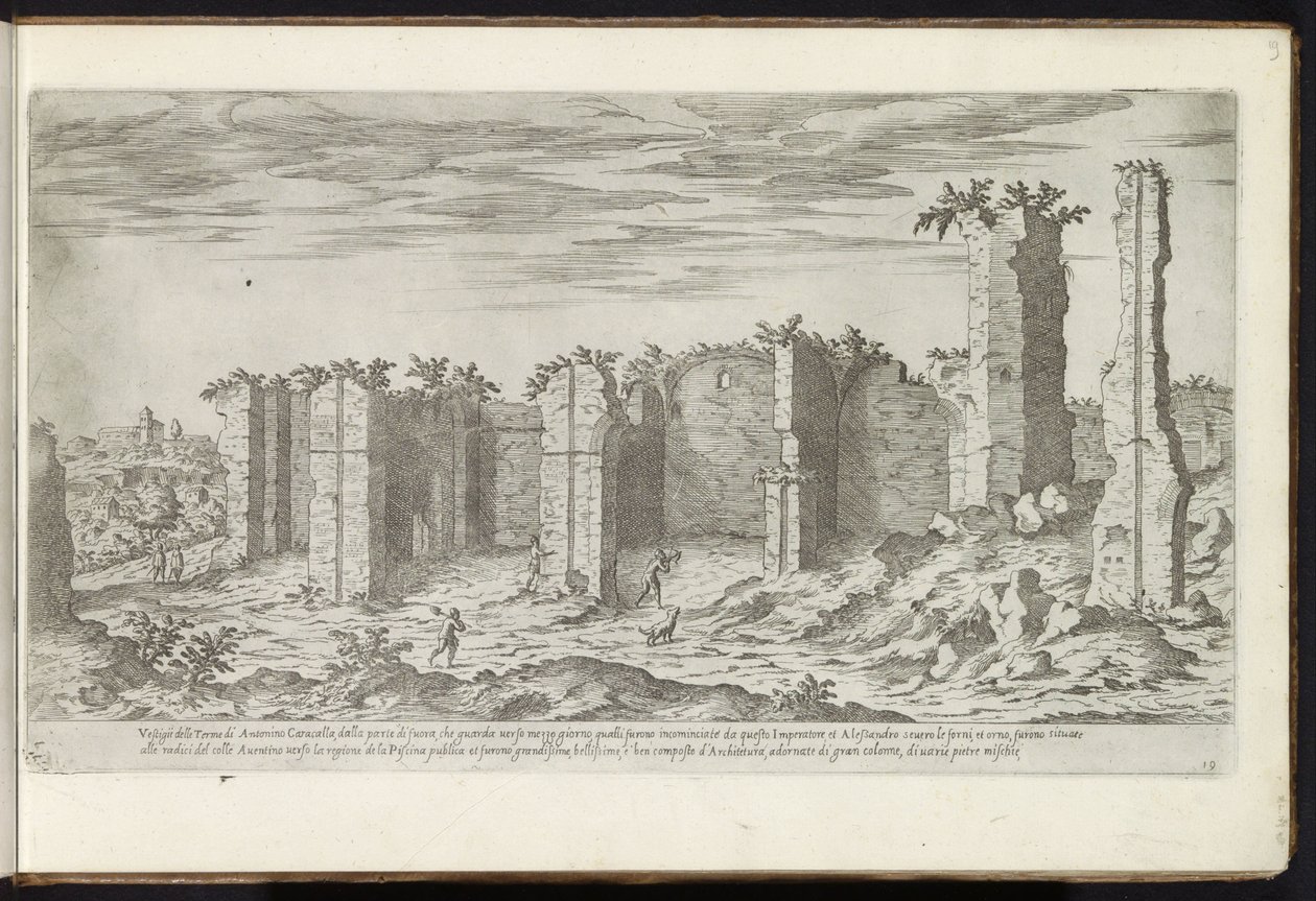 Ruïnes van de Thermen van Caracalla te Rome
Bouwwerken uit de oudheid (título da série)
I vestigi dell