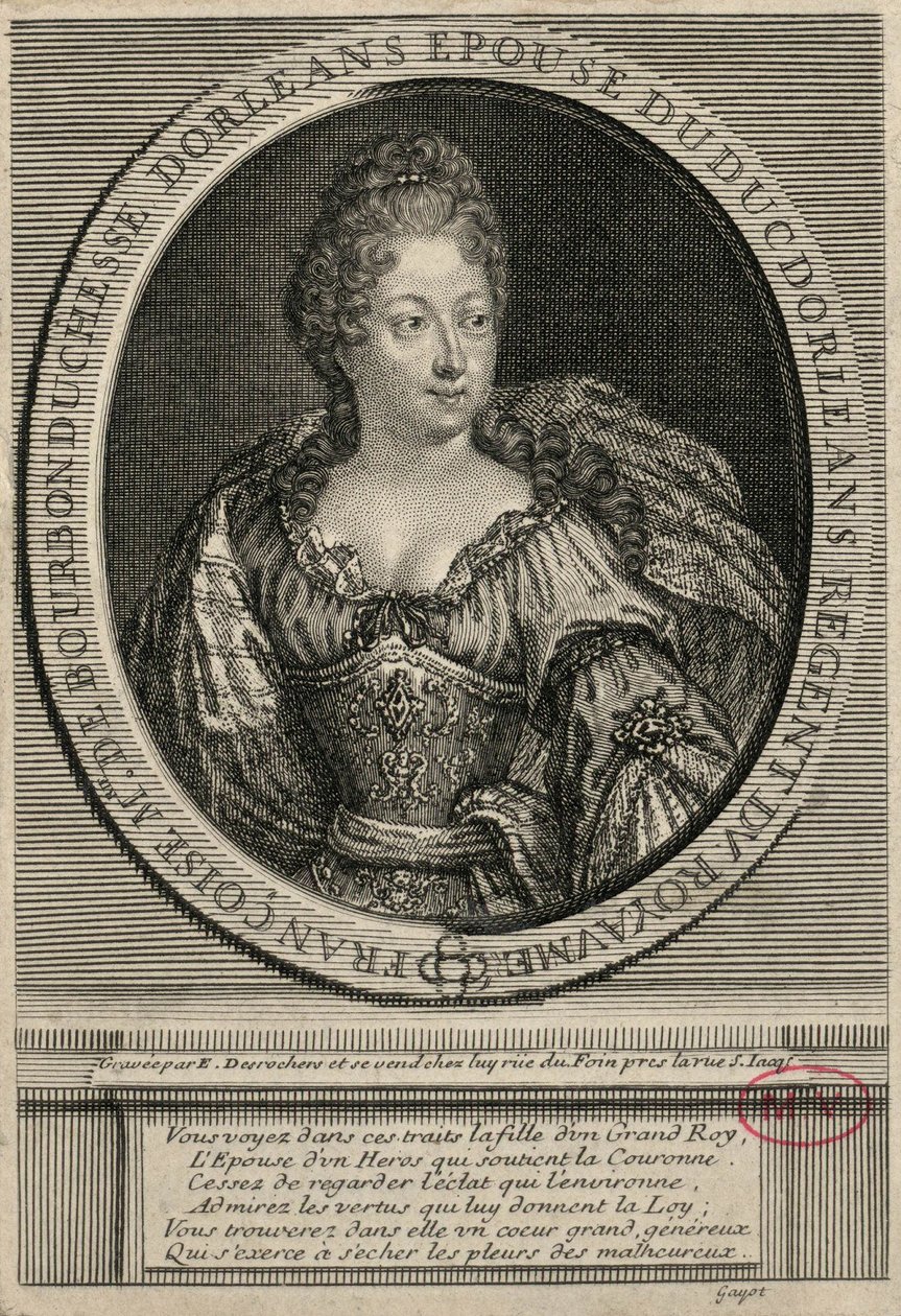 Françoise-Marie de Bourbon por Desrochers, Etienne Jahandier, de Etienne Jehandier Desrochers
