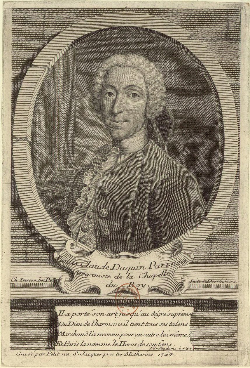 Louis-Claude Daquin de Etienne Jehandier Desrochers