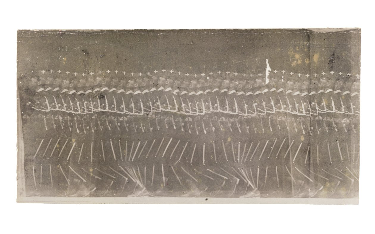 Homem andando, 1882 de Etienne Jules Marey
