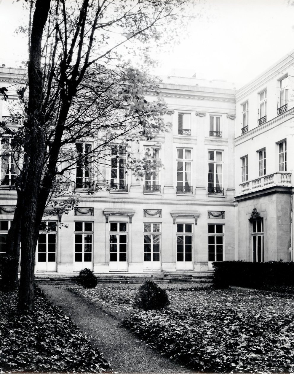 Maison Alexandre, fachada no jardim (16, rue de la ville l