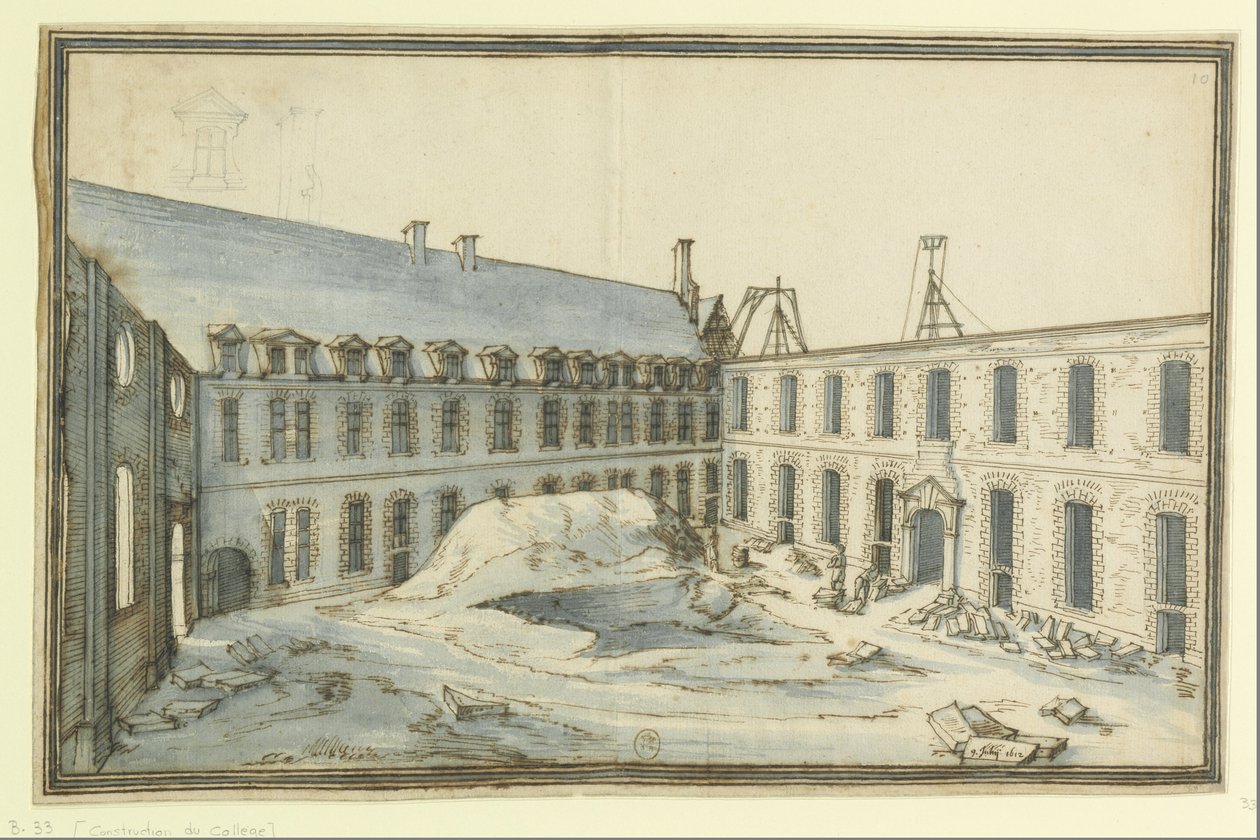 ConstruçãoCollègeLaFlèche2 de Etienne Martellange
