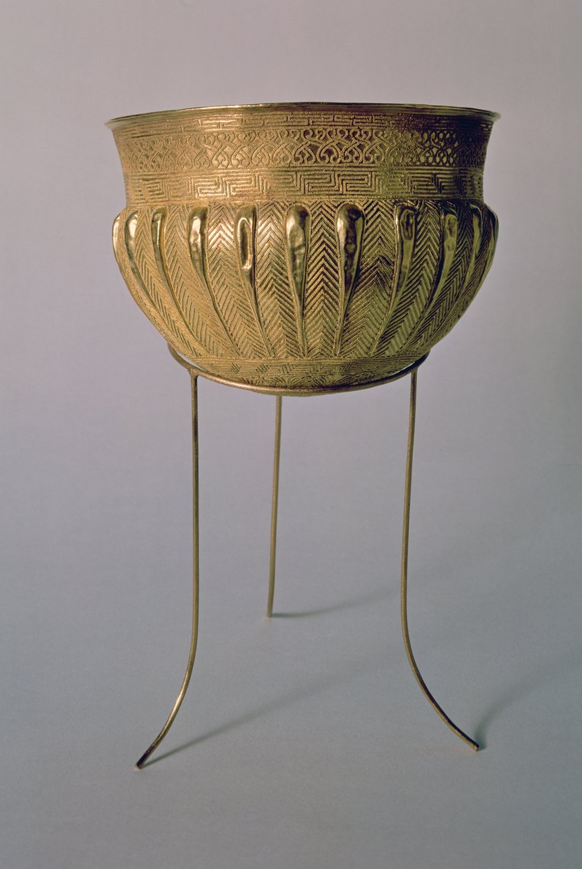Taça, de Palestrina (ouro) de Etruscan