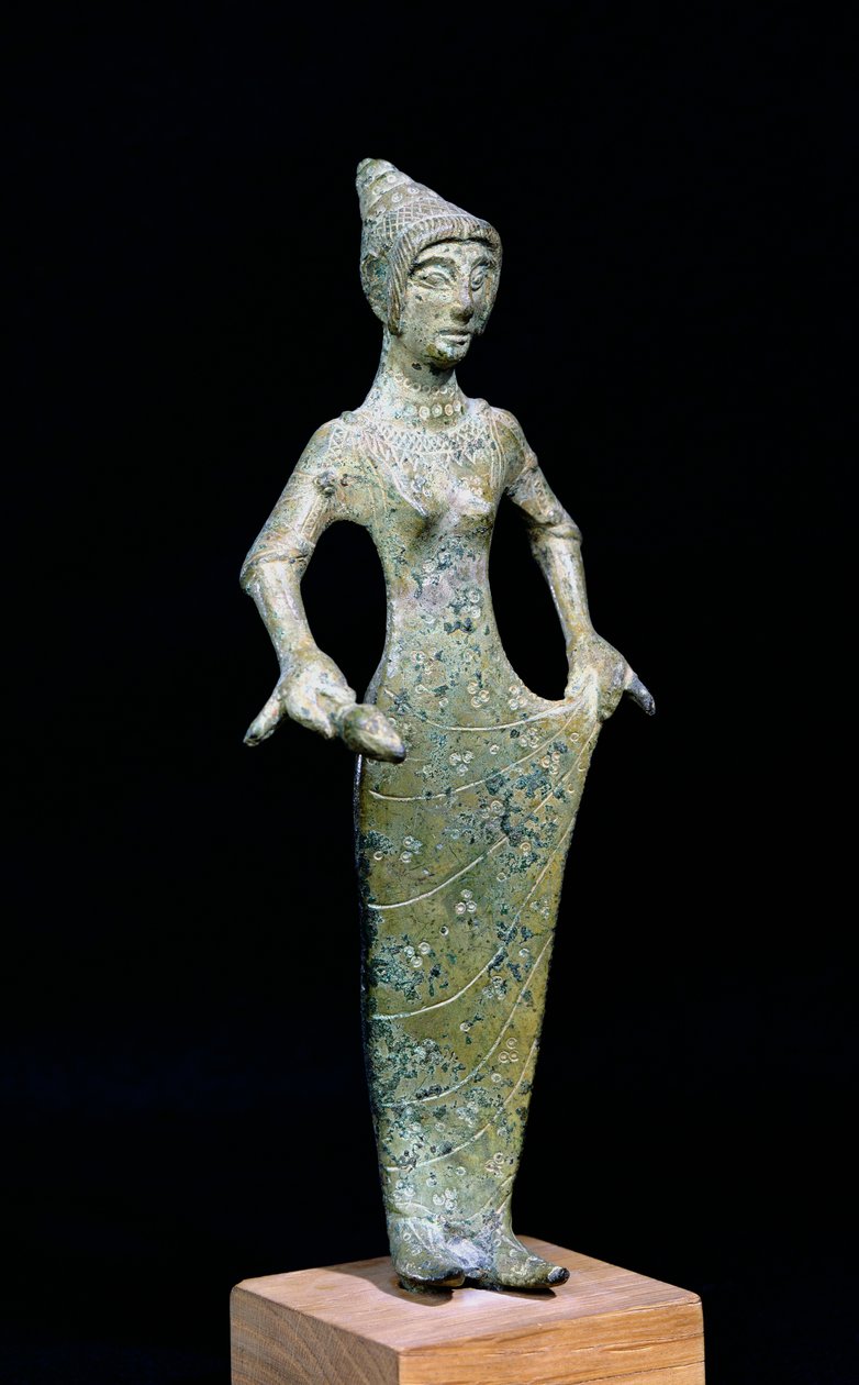 Figura feminina, possivelmente Afrodite (bronze) de Etruscan
