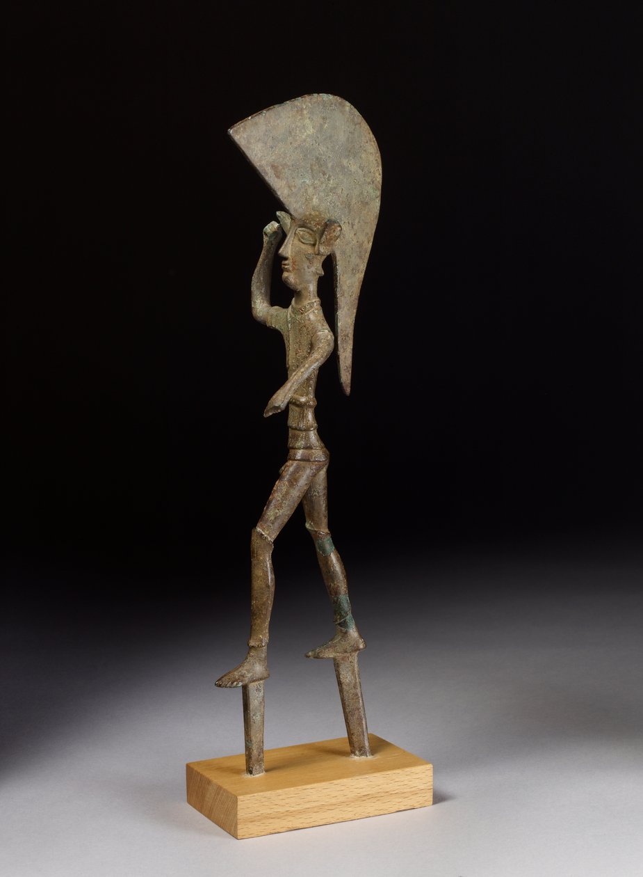 Guerreiro, da Úmbria, etrusco, século V aC (bronze) de Etruscan