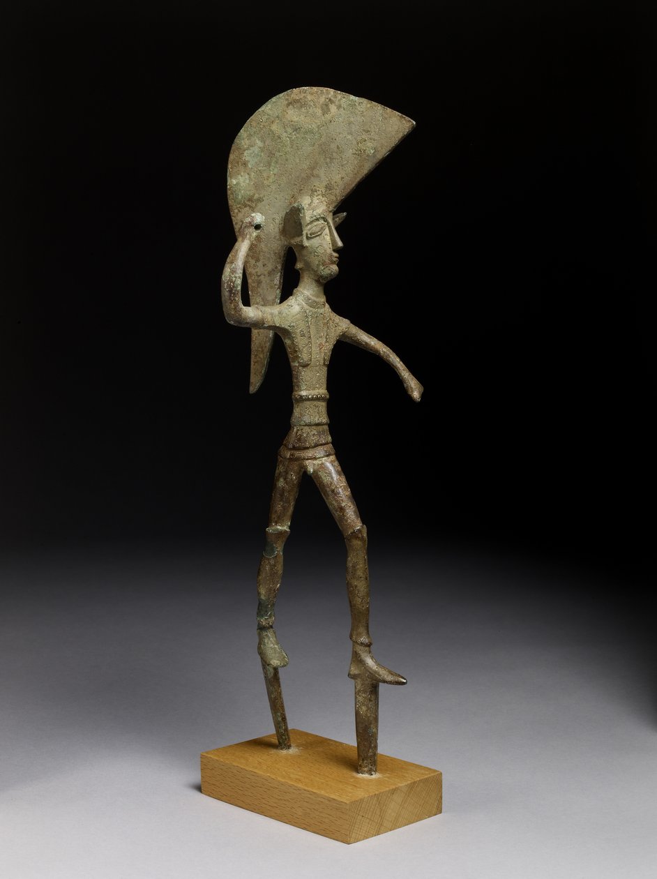 Guerreiro, da Úmbria, etrusco, século V aC (bronze) de Etruscan