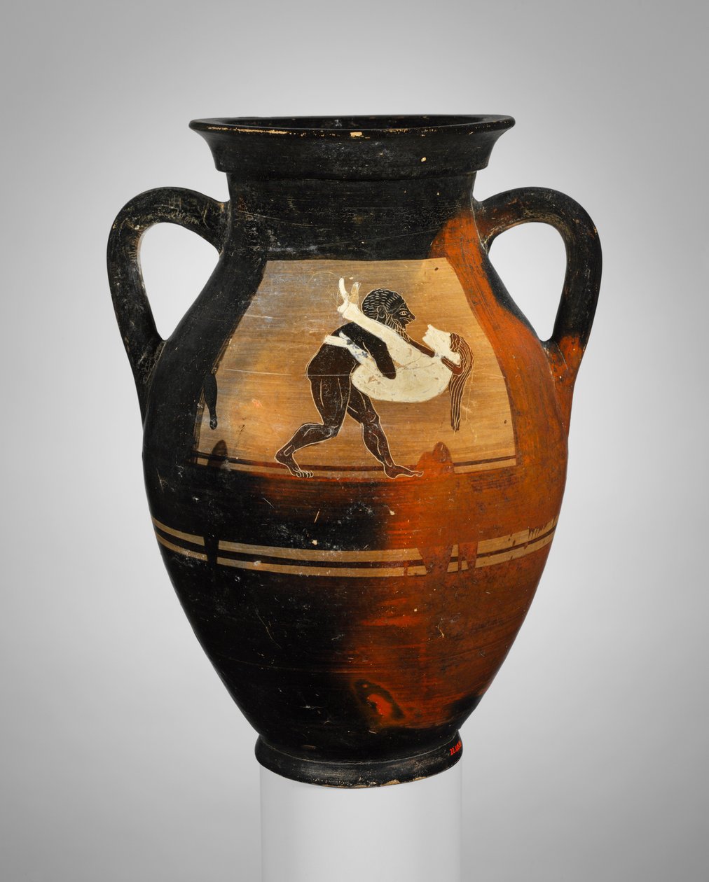 Ânfora, c. 530-525 aC (terracota) de Etruscan