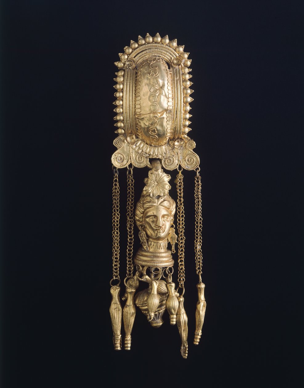 Brinco, de Todi (Umbria). Civilização etrusca, século IV a.C. de Etruscan