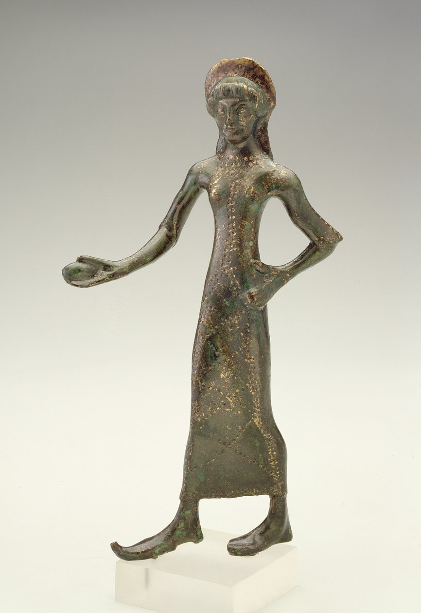Dança Rapariga (bronze) de Etruscan