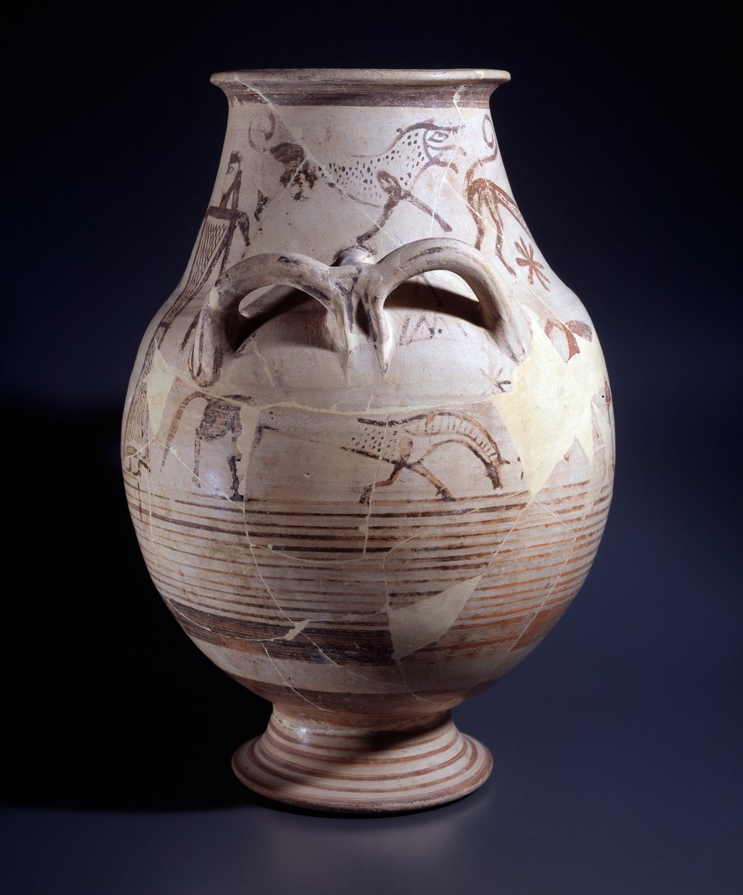 Cratera de terracota, 680-660 a.C. de Etruscan