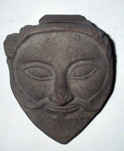 Máscara (pedra) de Etruscan Etruscan