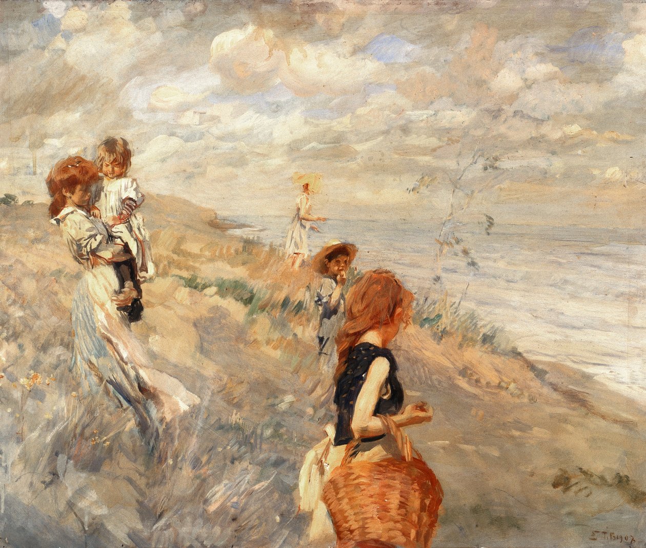 As dunas de Ettore Tito