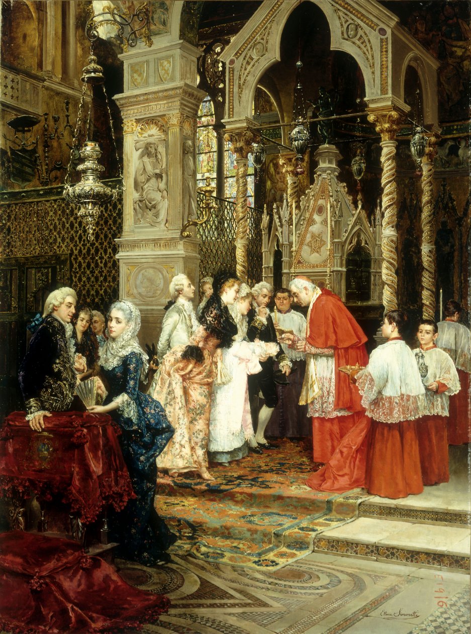 O batizado de Ettore Simonetti