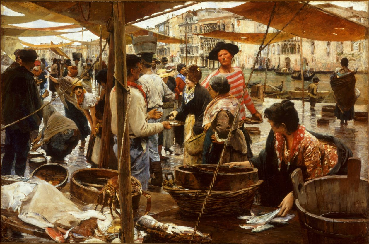 Antigo mercado de peixe de Ettore Tito