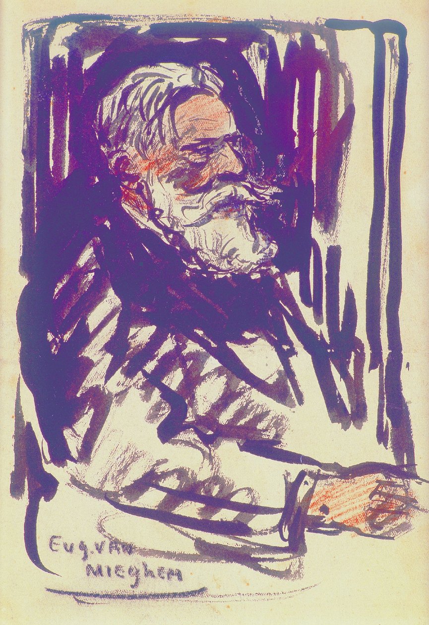 O pintor James Ensor de Eugeen van Mieghem