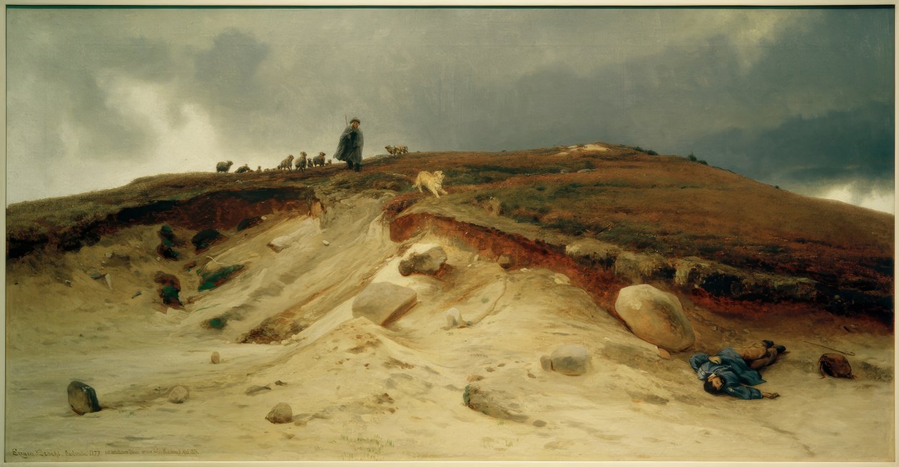 E.Bracht, Os mortos de Eugen Felix Prosper Bracht