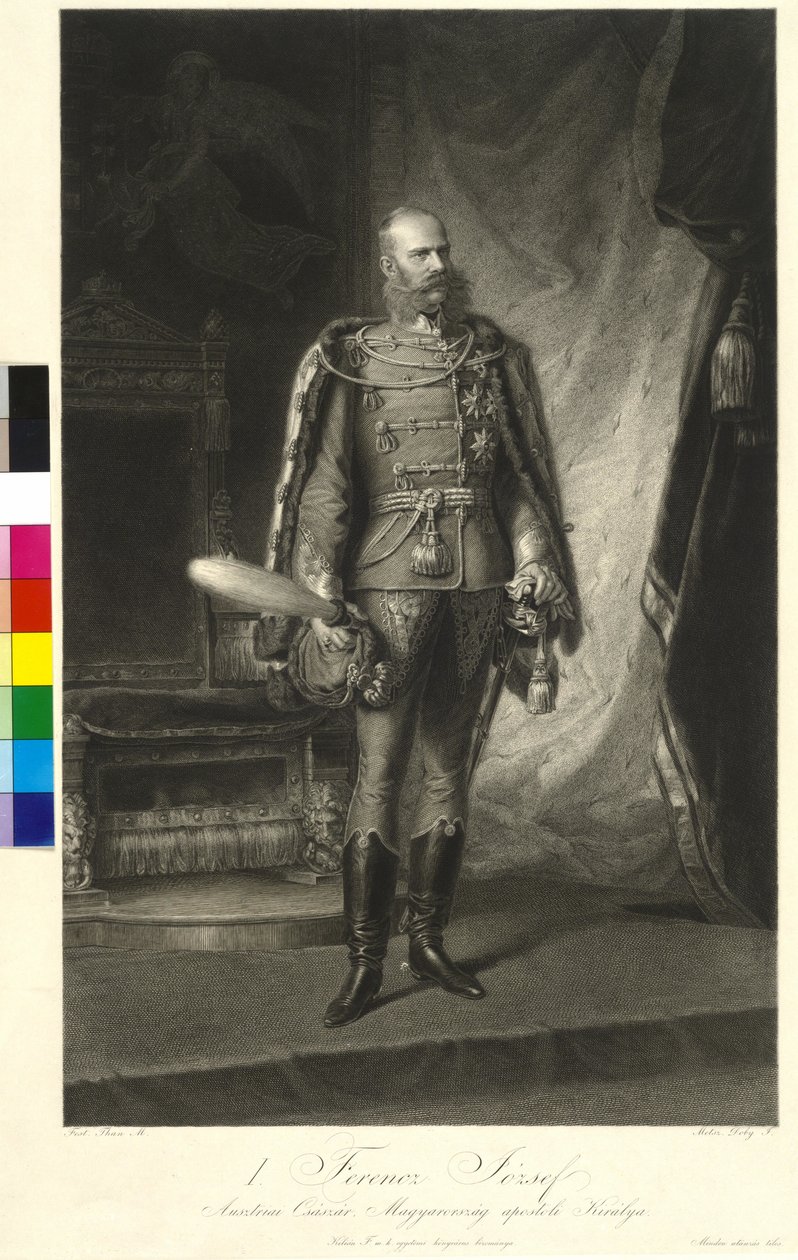 Imperador da Áustria Franz Joseph I de Eugen Doby
