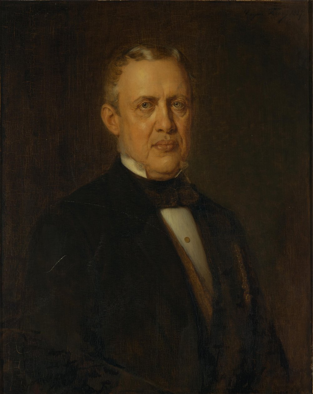 O Presidente da Câmara dos Lordes, Conde Ferdinand Trauttmansdorff de Eugen Felix