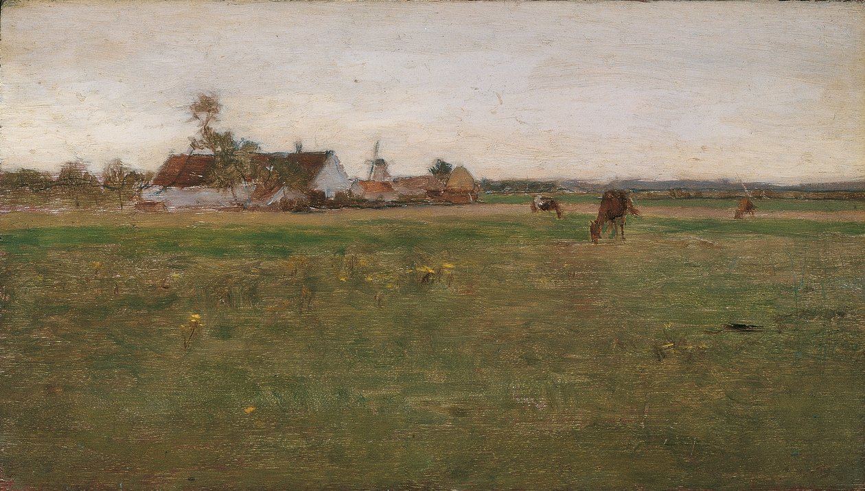 paisagem noturna de Eugen Jettel
