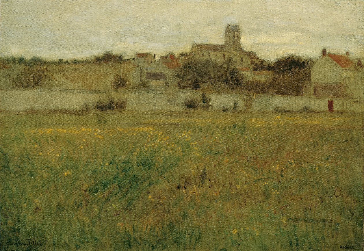 Vista de Auvers-sur-Oise de Eugen Jettel