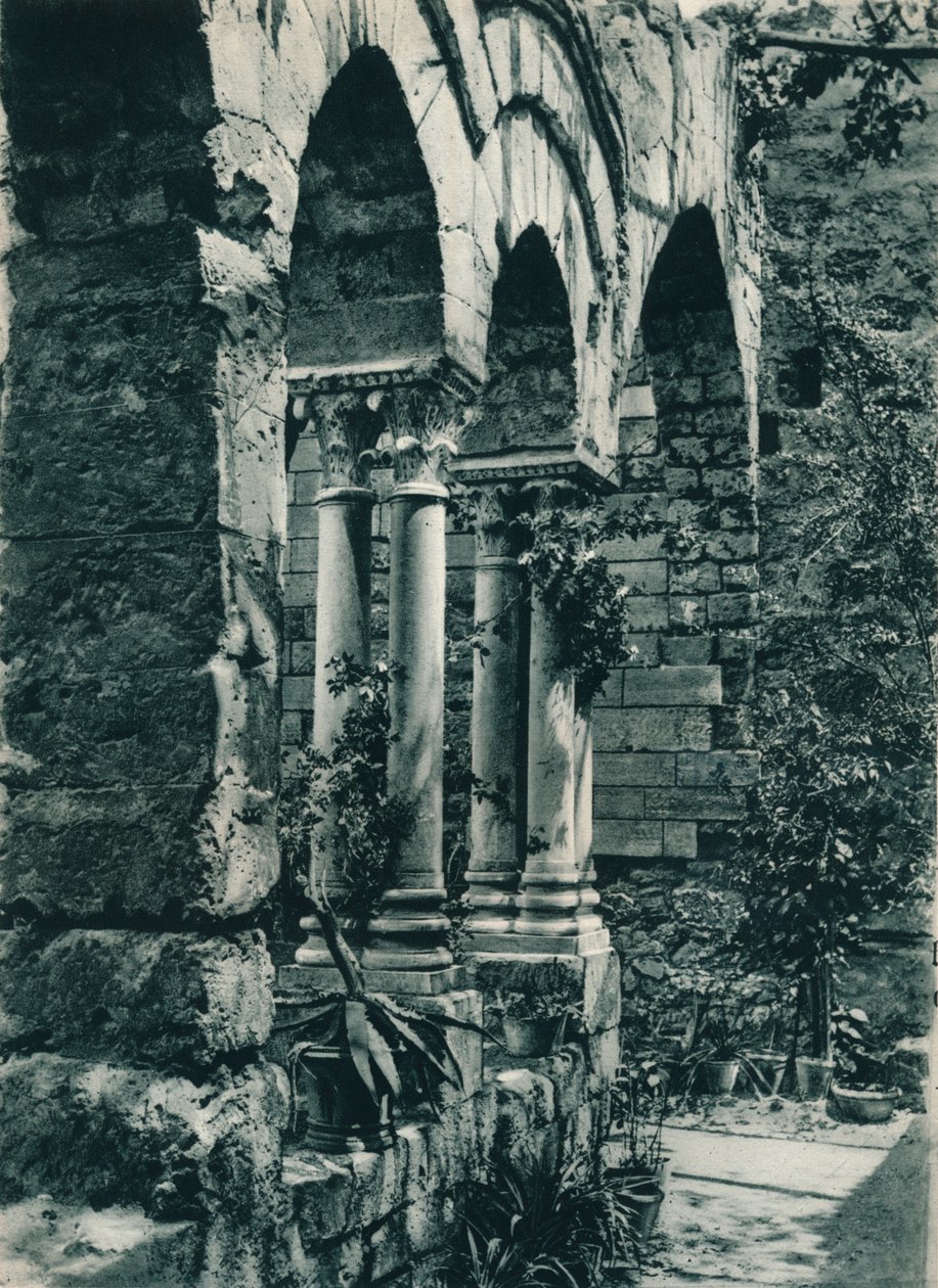 Igreja de San Giovanni degli Eremiti, Palermo, Sicília, Itália, 1927 de Eugen Poppel