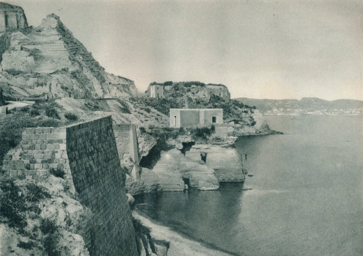 Cena costeira, Ischia, Itália, 1927 de Eugen Poppel