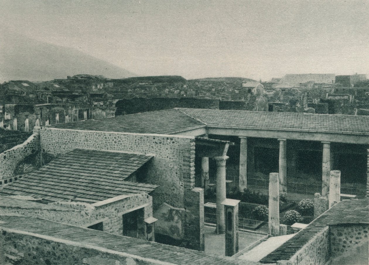 Casa dos Vettii, Pompéia, Itália, 1927 de Eugen Poppel