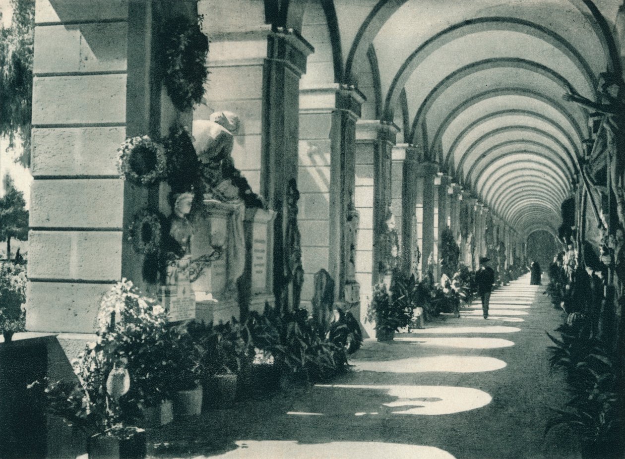 Cemitério Monumental de Staglieno, Gênova, Itália, 1927 de Eugen Poppel