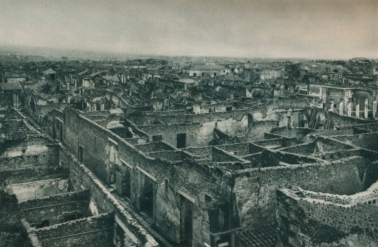 Pompéia, Itália, 1927 de Eugen Poppel