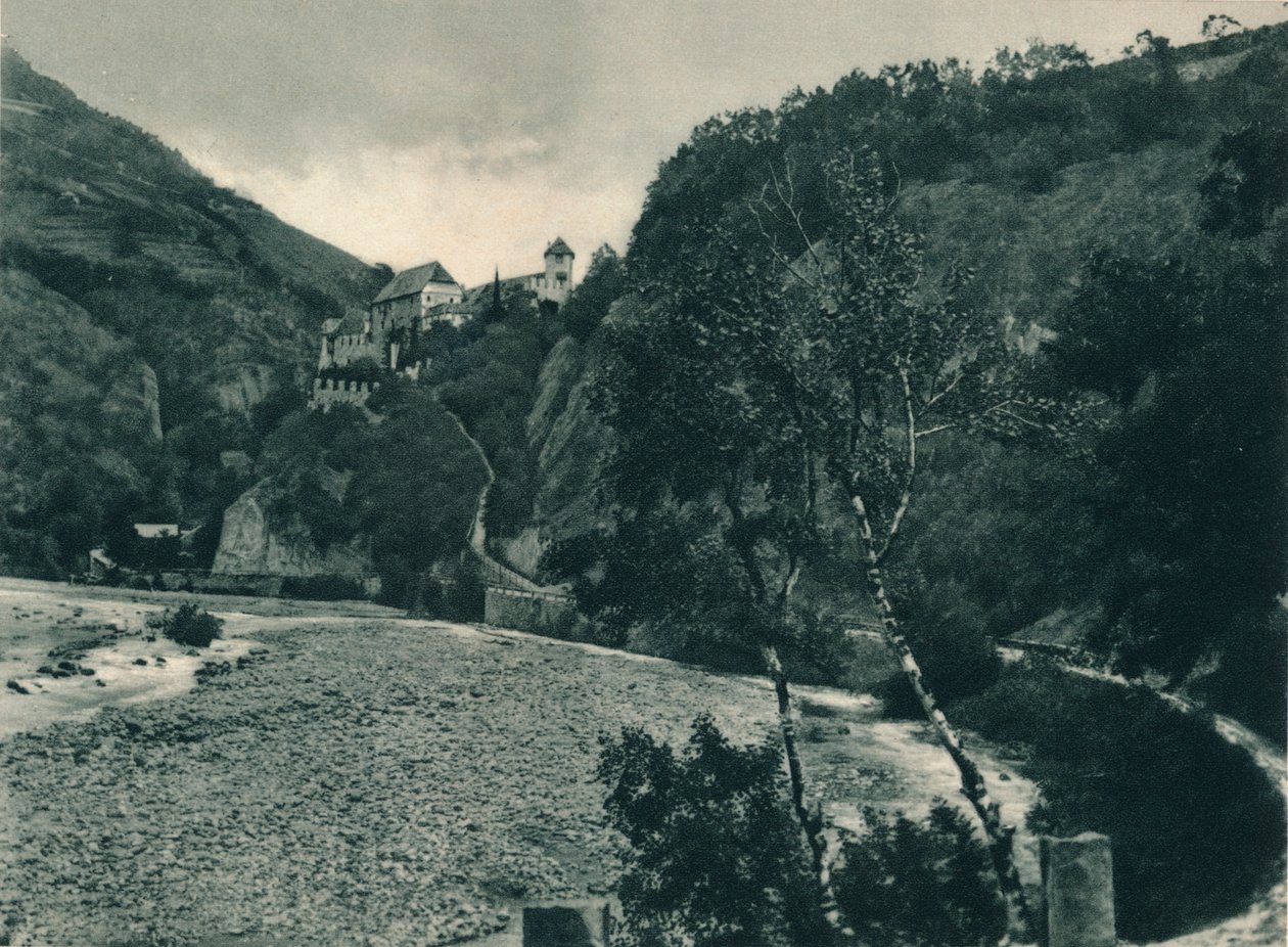 Castelo Runkelstein, Bolzano, Tirol do Sul, Itália, 1927 de Eugen Poppel