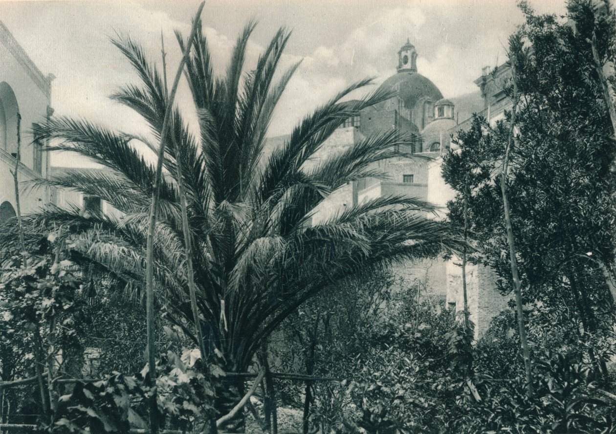 Vista do hotel, Capri, Itália, 1927 de Eugen Poppel