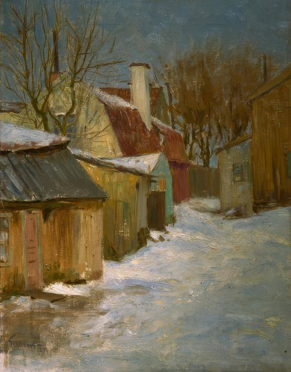 Fran Fjällgatan em Estocolmo de Eugen Prinz von Schweden