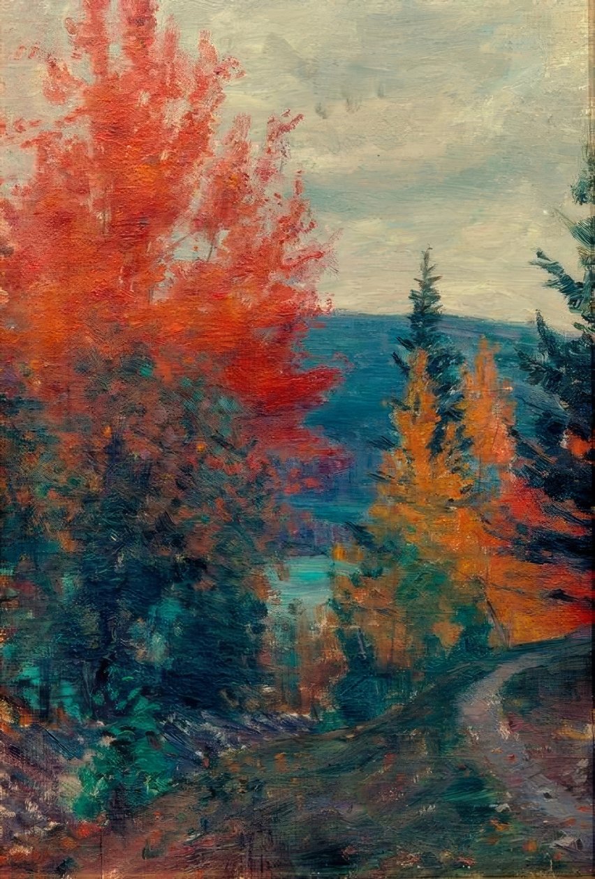 Cores de outono, Valdres de Eugen Prinz von Schweden