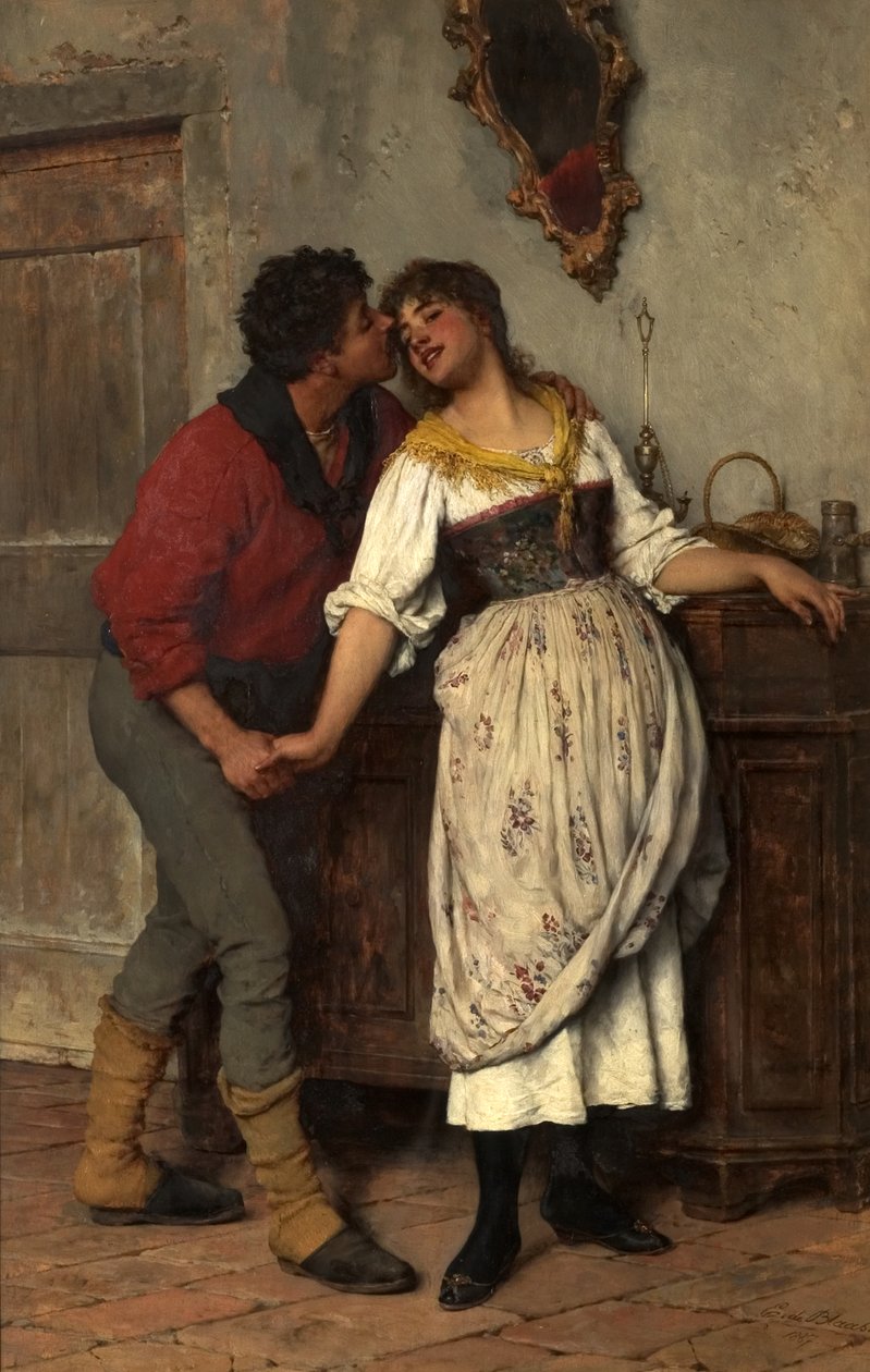 Aceito, 1887 de Eugen von Blaas