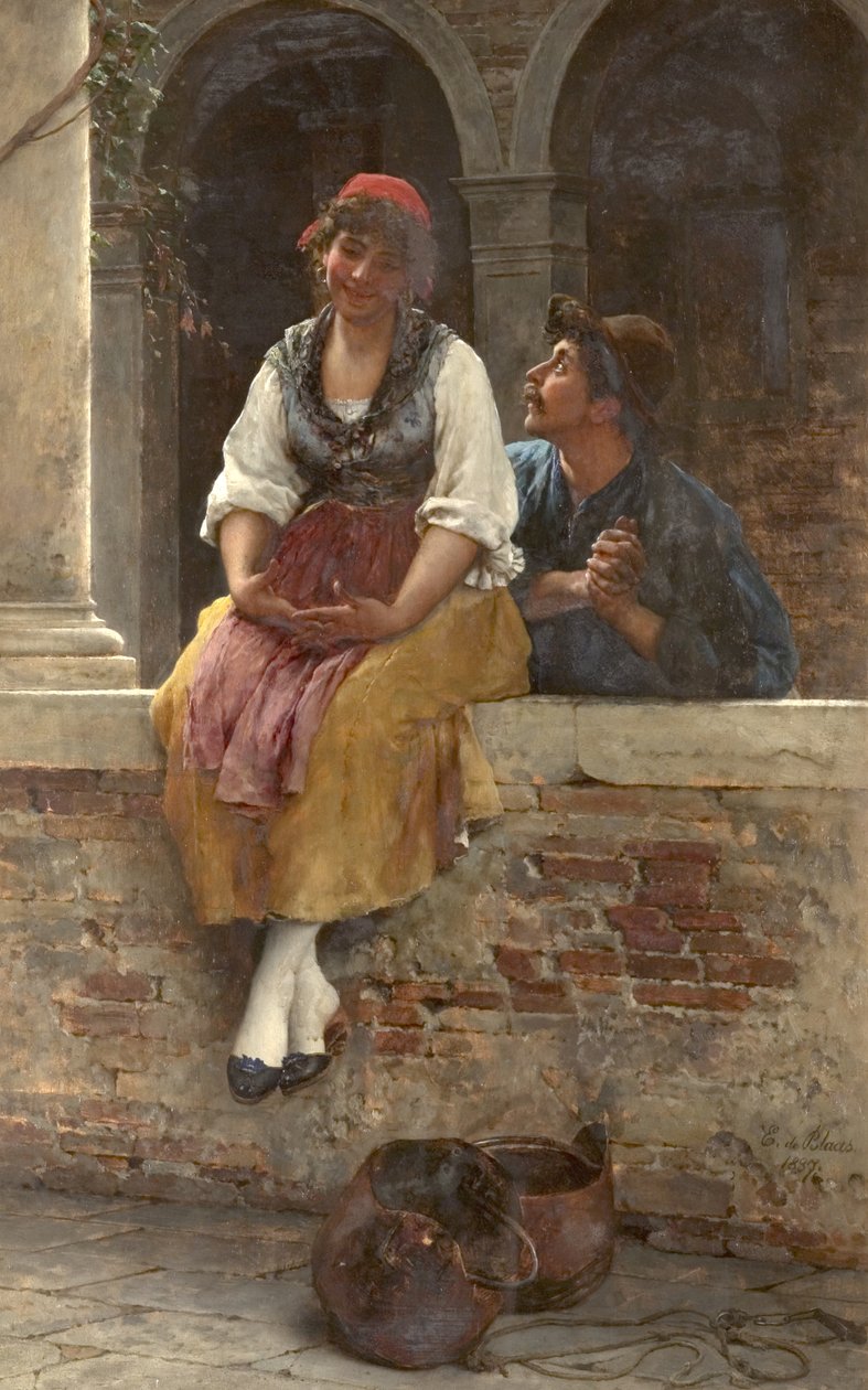 A oferta, 1887 de Eugen von Blaas