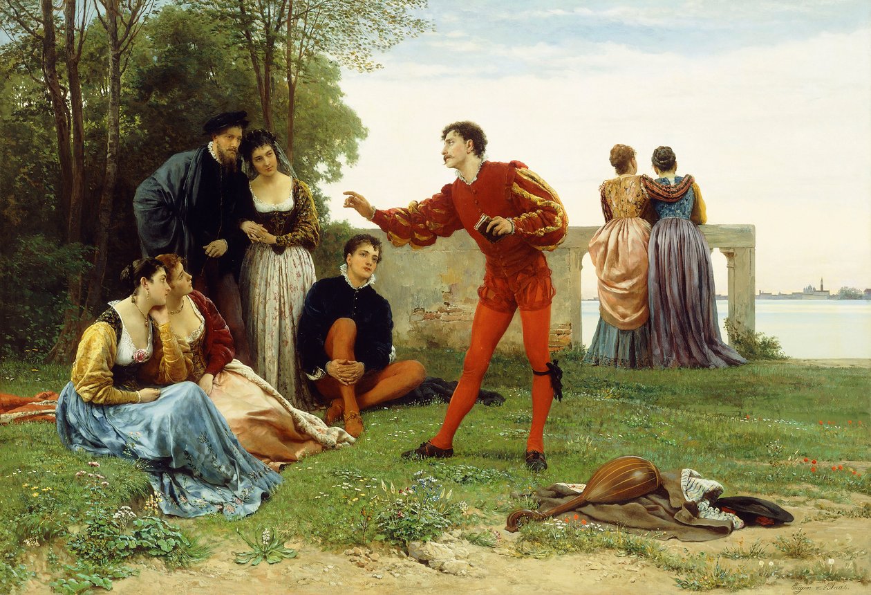 O considerando, de Eugen von Blaas