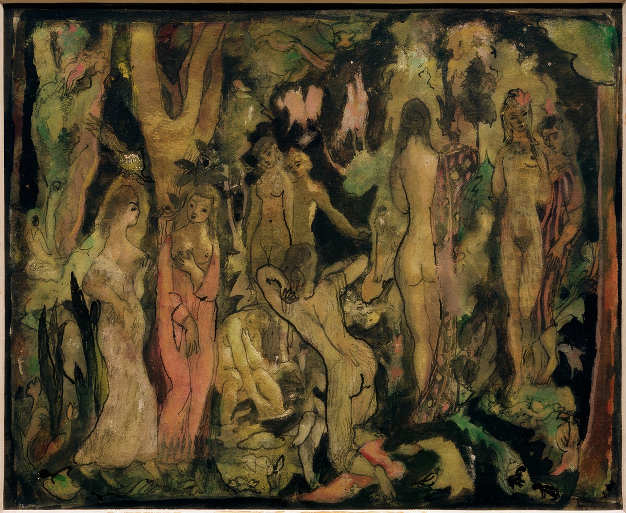 banhistas de Eugen von Kahler