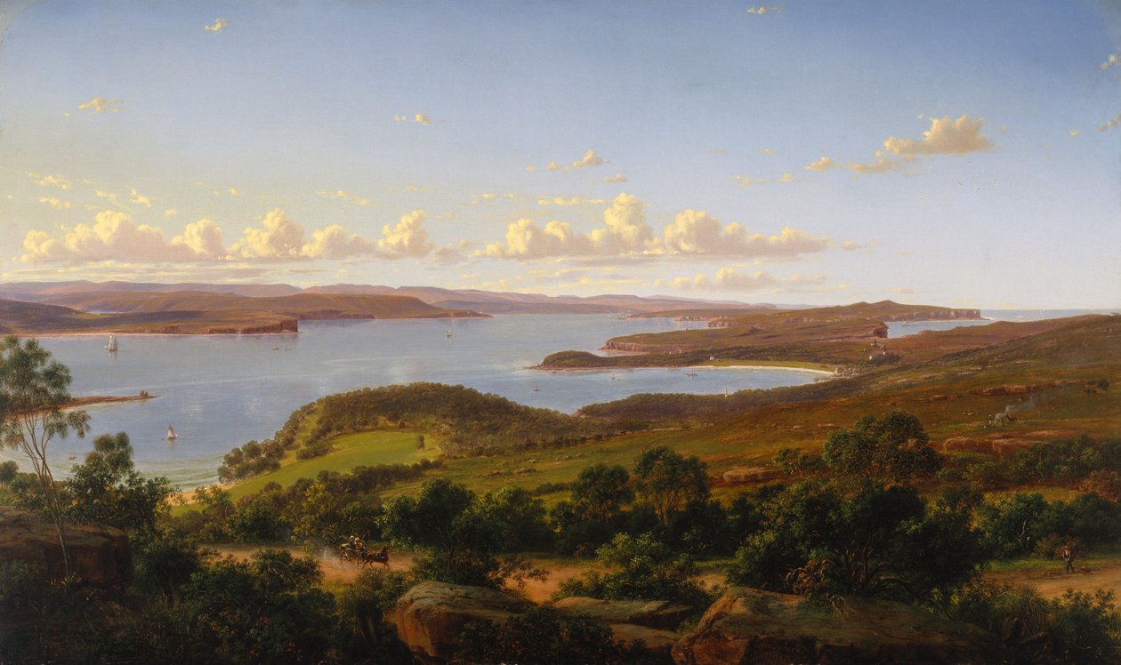 Cabeças de Sydney de Eugene von Guérard