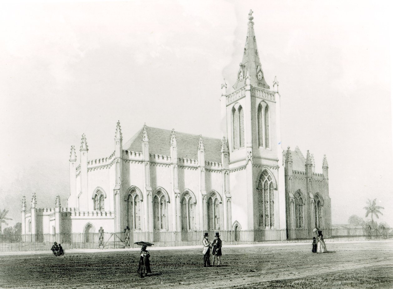 Igreja da Trindade, Porto de Espanha de Eugene Ciceri